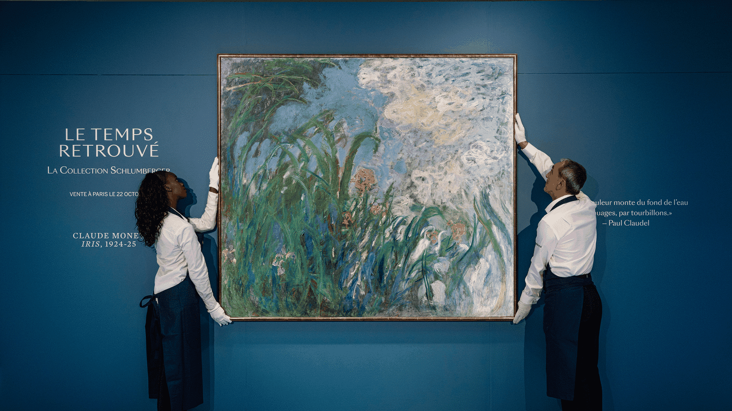 Iris di Monet a 30 milioni d’euro all’asta di Parigi