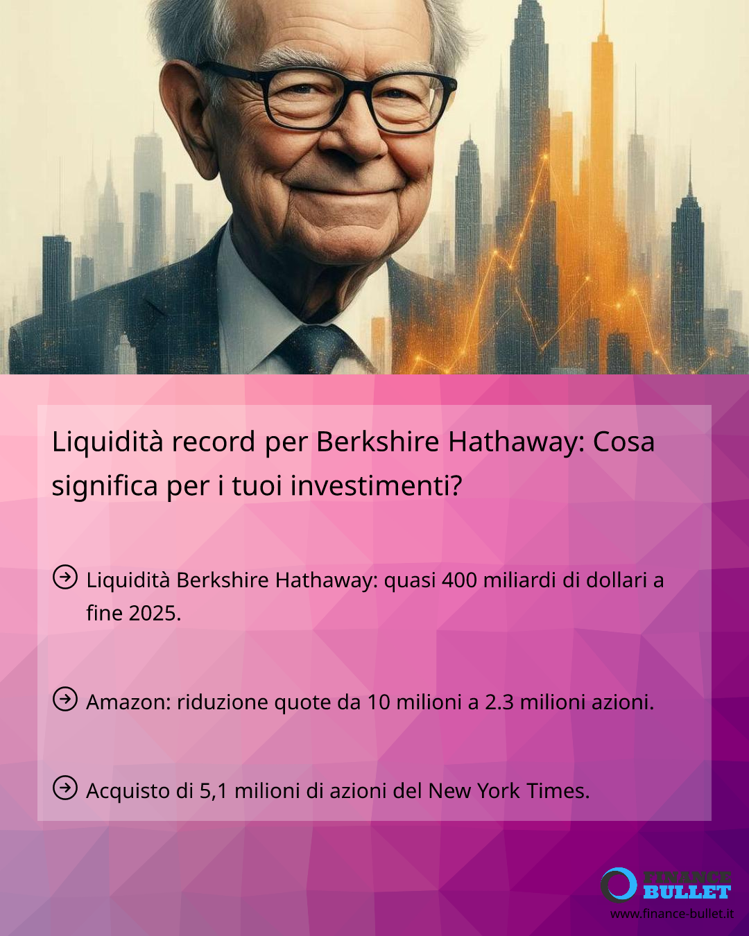 Francia24 Rassegna media: Meta pianifica 95 miliardi per l’IA e Bending Spoons riceve investimenti da Berkshire Hathaway