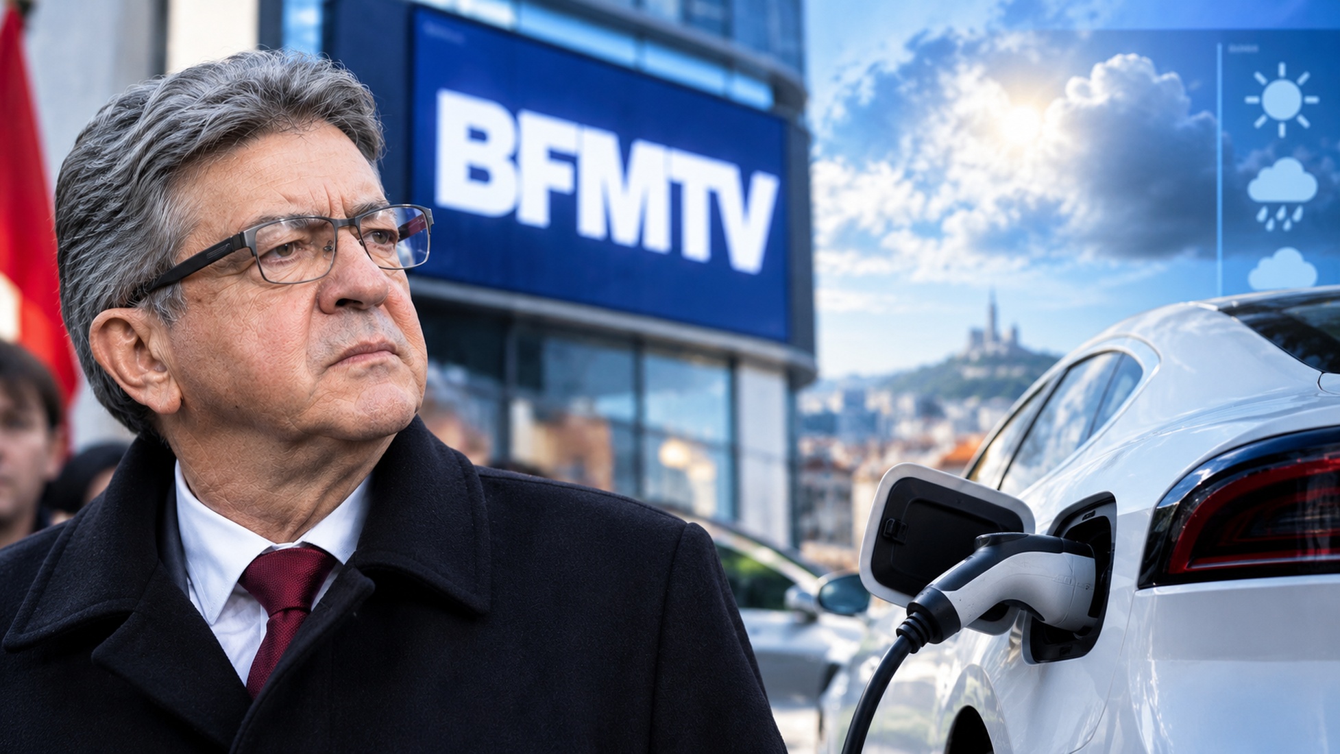 Francia24: BFMTV nega le accuse di razzismo di Mélenchon, Auto elettriche tra risparmio e incertezza, Meteo e tutte le altre notizie
